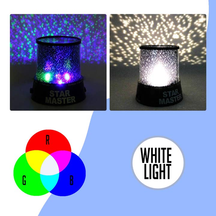 Mtistanbul LTD – wholesale Nattlampa - Barn och baby – Star Master LED-projektor nattlampa