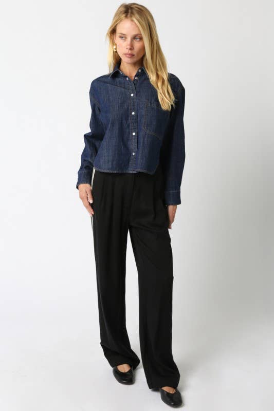 Denim Camicia in denim Jaylin in vendita all'ingrosso su Faire3