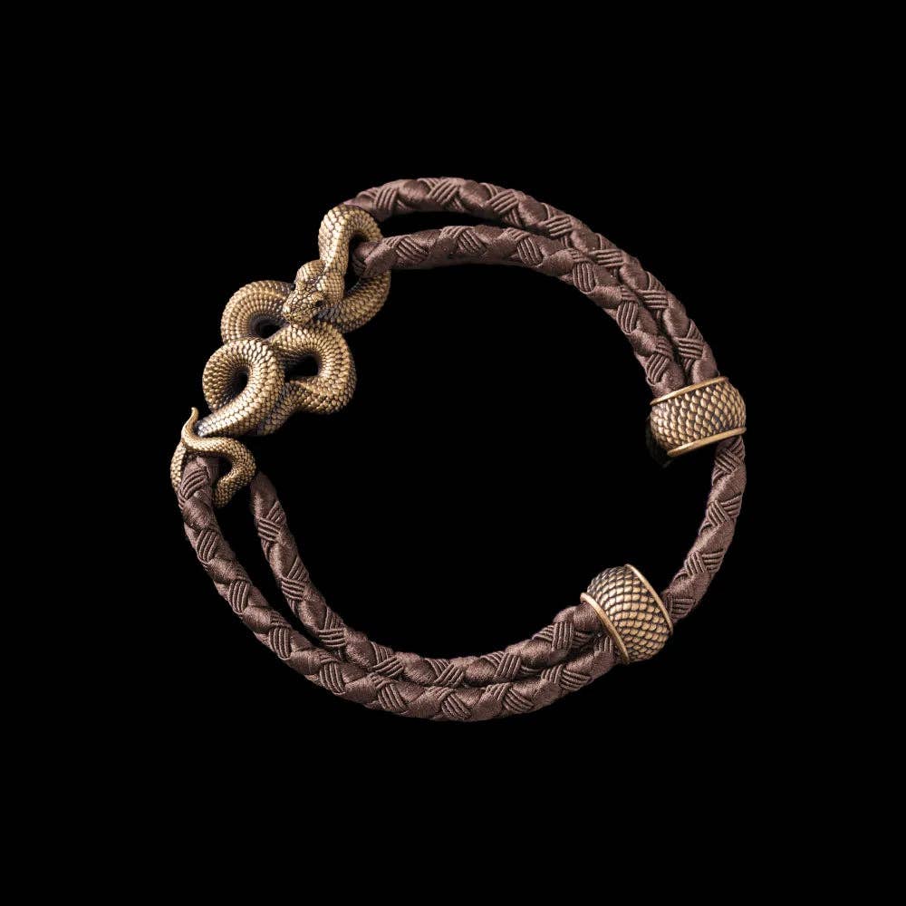 Coppertist.wu - Wholesale Woven/Braided Bracelet - Tree Boa Rope Bracelet - Brass22