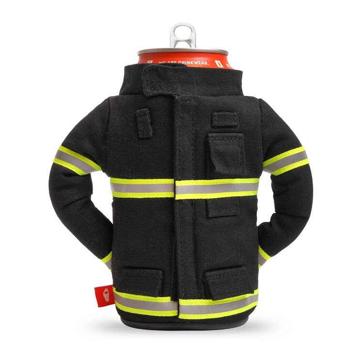 Insulated Can & Bottle Cooler - The Backdraft - Firefighter for wholesale by Puffin Drinkwear