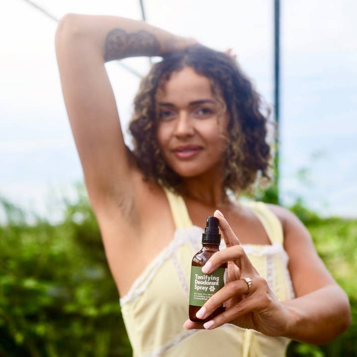 Cedar Hill Homestead - Wholesale Deodorant - Unisex - Tonifying Deodorant Spray– AHA BHA Natural Deodorizer4