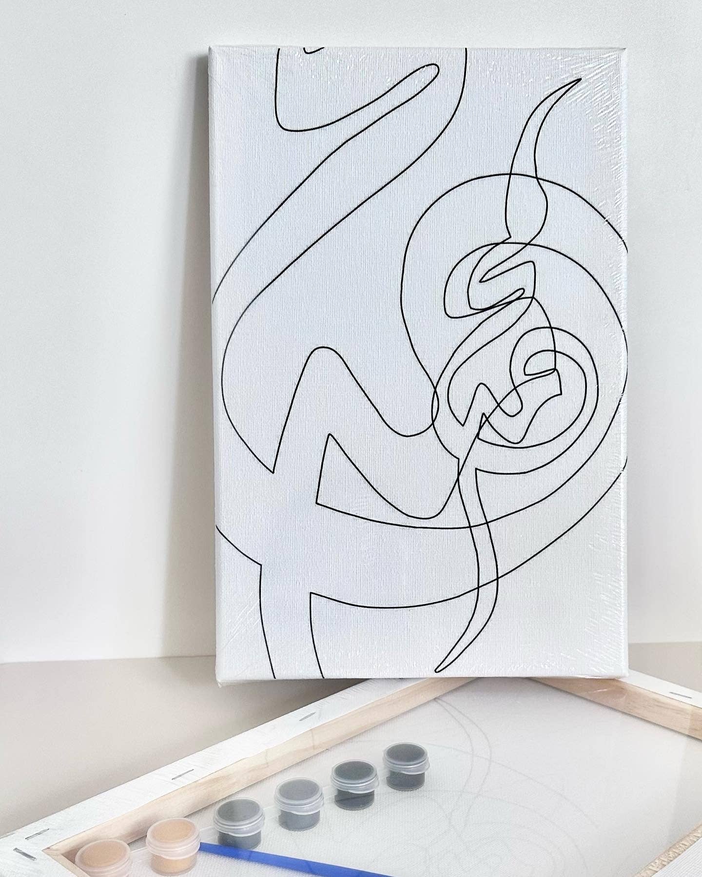 Nour Emporium - Vendita all'ingrosso Kit per lavoretti fai da te - Tela da dipingere con arte islamica0