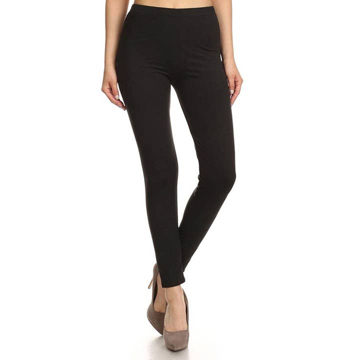 Leggings Depot - Wholesale Fashion Leggings - Women's - Buttery Soft High Waist Solid Leggings