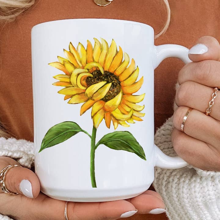 MerikaArt – Engroshandel Kaffekrus – Sunflower Krus0