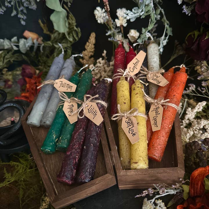 ComaVVitch - Wholesale Votive Candle - Full Moon Dressed Spell Candles | Moon Magick | Witchcraft 2