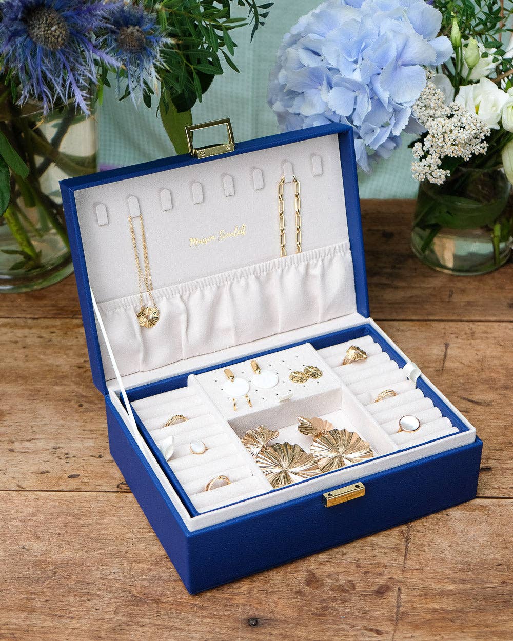 Maison Scarlett - Vendita all'ingrosso Portagioie/organizer per gioielli - Portagioie Louise PU12