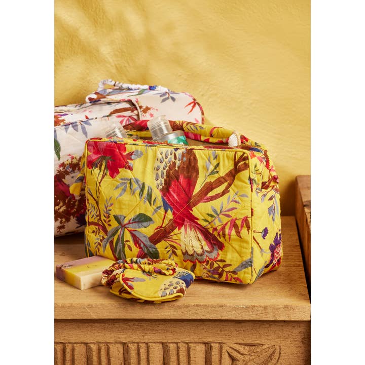 Namaste - Wholesale Toiletry Bag - Women's - Bird Of Paradise Wash Bag