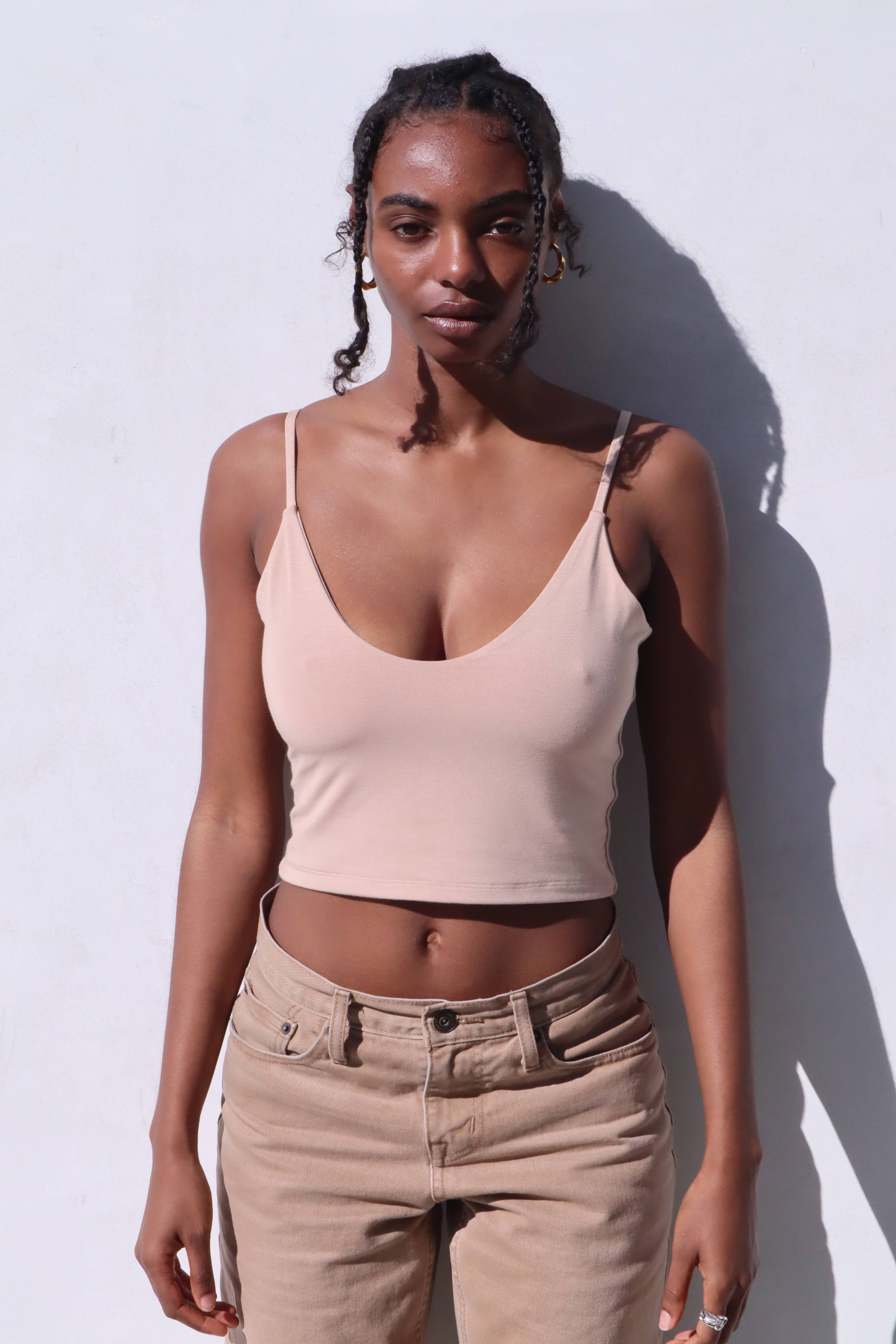 Boob-eez - Wholesale Camisole - Women's - The Kyla - Double Layer Crop16