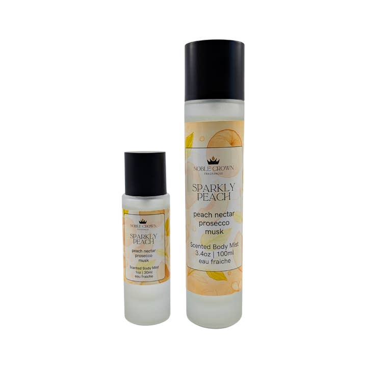 Noble Crown Fragrances - Wholesale Face & Body Mist/Water - Sparkly Peach Body Mist2