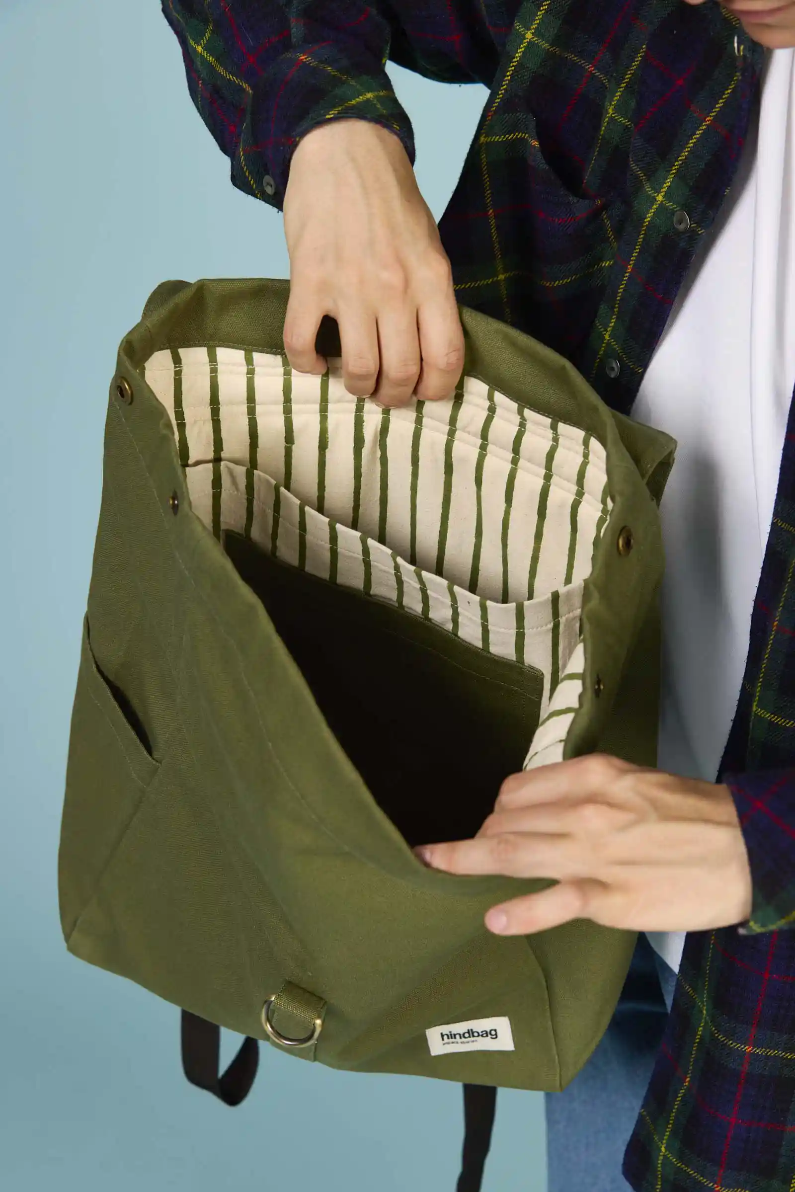 Hindbag - Vente Sac à dos – unisexe - Sac à dos Guillaume Olive1