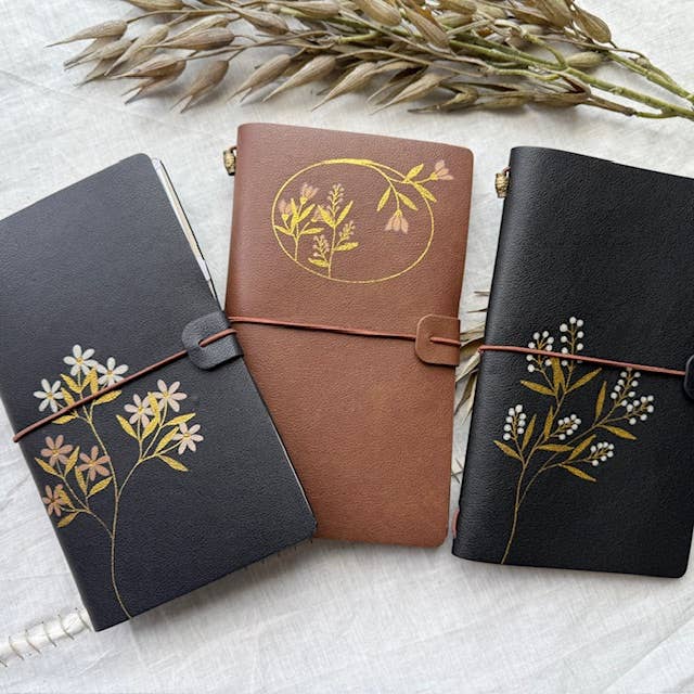A House of Books - Wholesale Journal/Diary - Travel Journal- Floral1