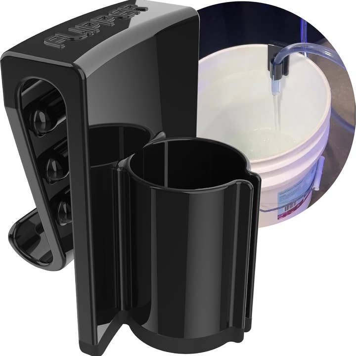 Flipper Aquarium Products - Wholesale Cleaning Bucket - Bucket Buddy - Hose Retention Clip