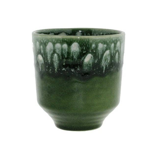 Ceramics Limburg - Vendita all'ingrosso Vasi per piante - Vaso Otis a due tonalità verde L