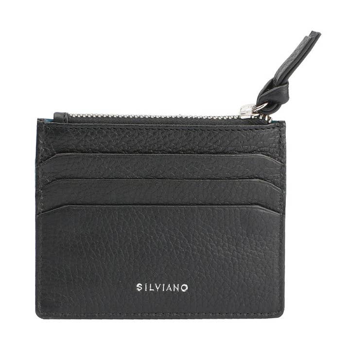Zipped Coin & Card Holder for wholesale by SILVIANO