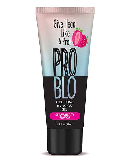 Little Genie Productions - Wholesale Personal Lubricant - Pro Blo Oral Pleasure Gel- Strawberry0