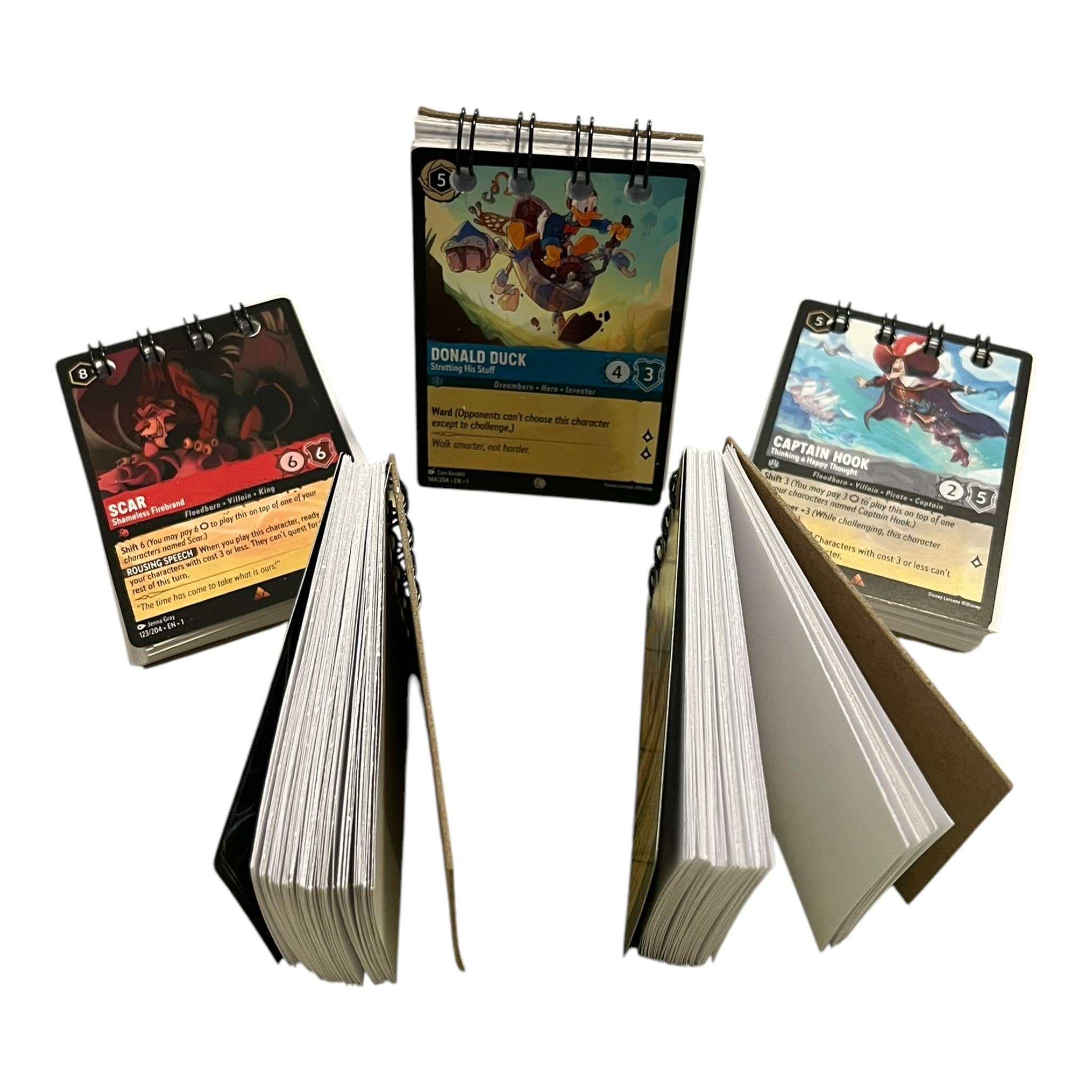 StuckOnU Art - Wholesale Journal/Diary - Lot of 25 Lorcana Mini bullet journal: upcycled from cards  0