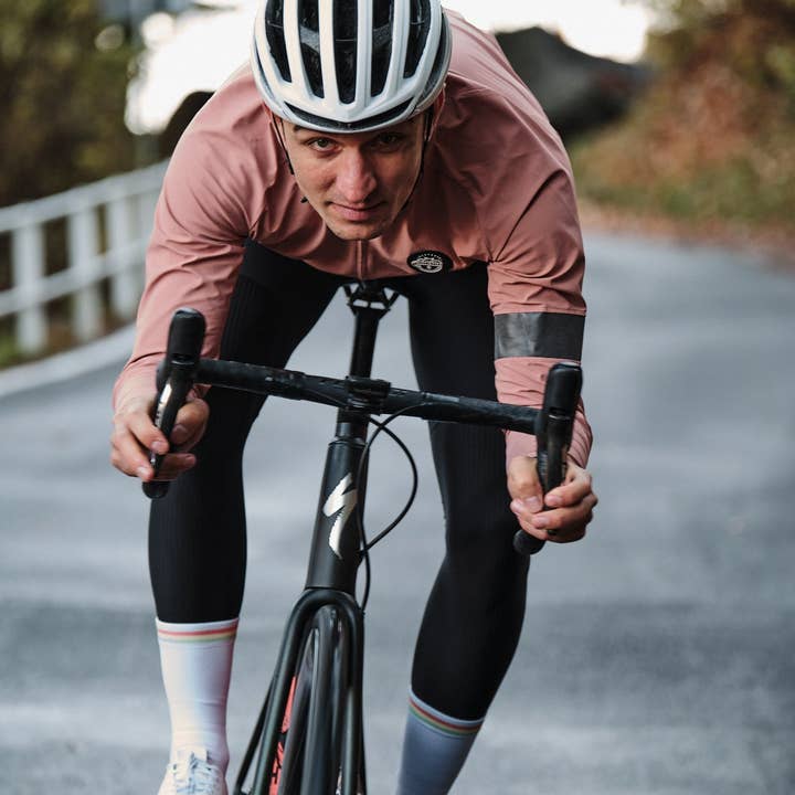 Giacca leggera antivento - rosa vintage for wholesale by Sartoria Ciclistica