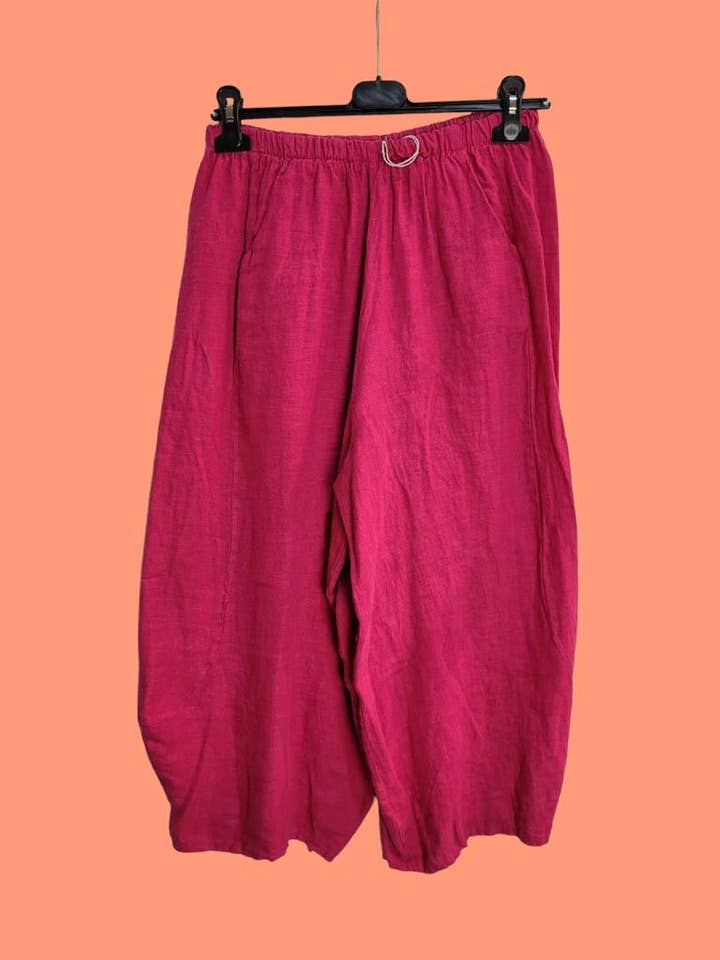 la maison des fibres naturelles - Wholesale Pants – Women's - linen pants 669057 100% LINEN9