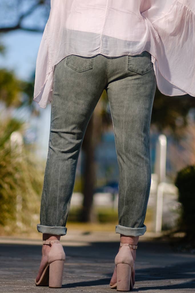 TINA Stephens Italy/Tees By Tina - Vendita all'ingrosso Pantalone - Donna - Pantaloni da smoking a righe in raso Kendyl (PL136)24