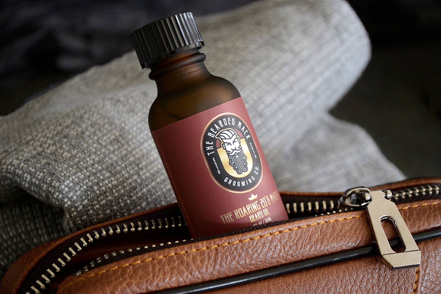 The Bearded Mack Grooming Co - Wholesale Beard Styling Product - The Roaring 20’s Mack Beard Oil - Barbershop2