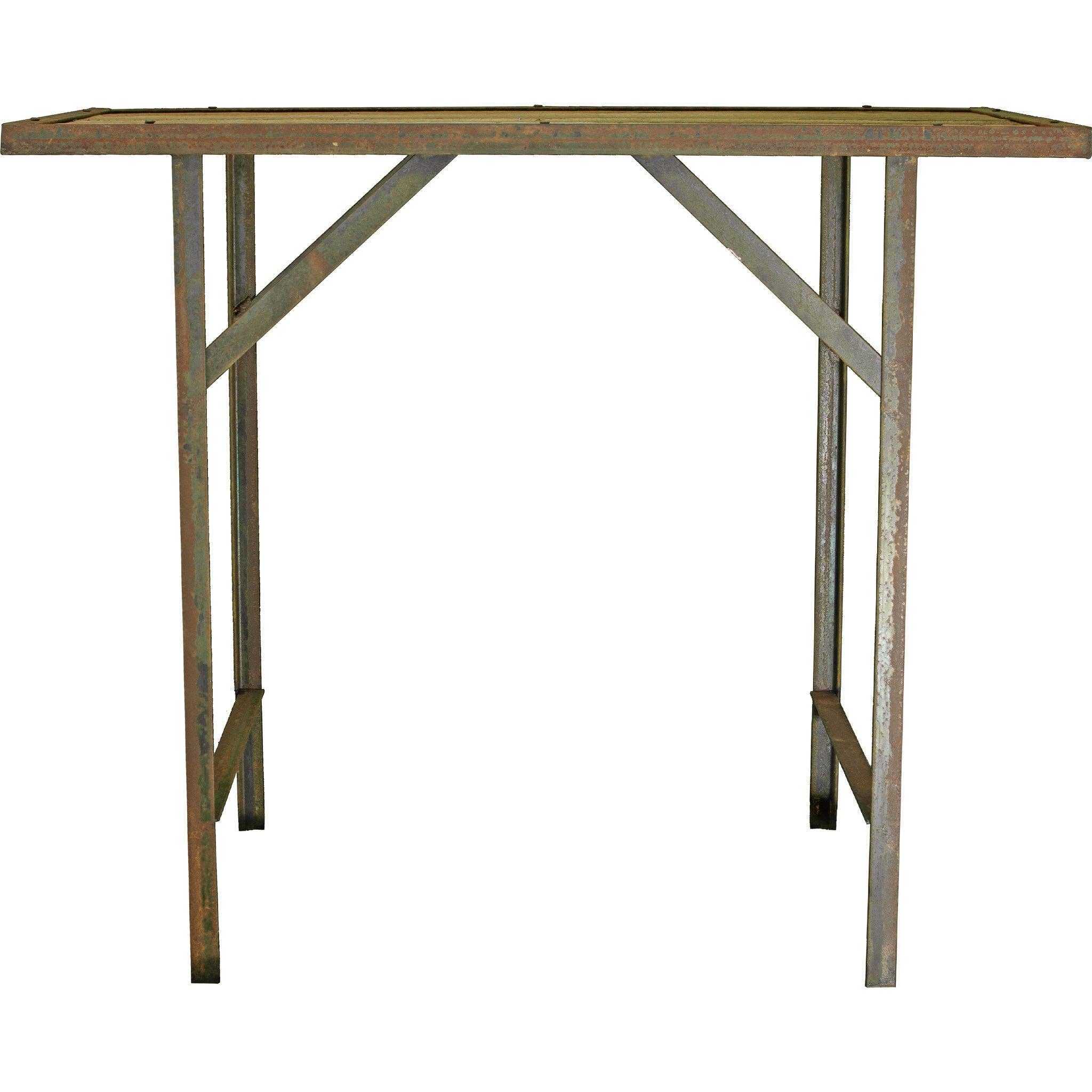 Lee Display - Wholesale Outdoor Ornament/Decor - Rustic Outdoor Work Table6