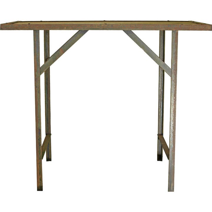 Lee Display - Wholesale Outdoor Ornament/Decor - Rustic Outdoor Work Table6