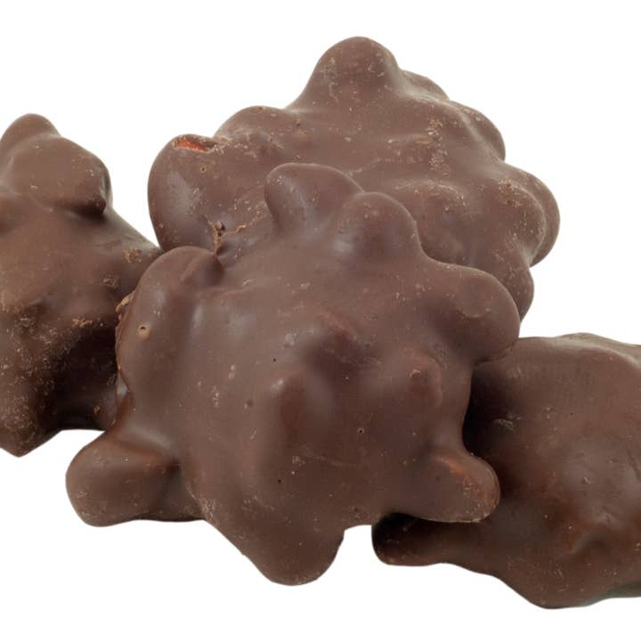 Idaho Candy Co. - Wholesale Chocolate-covered sweets - Chocolate Caramel Peanut Clusters - Bag - 3oz1