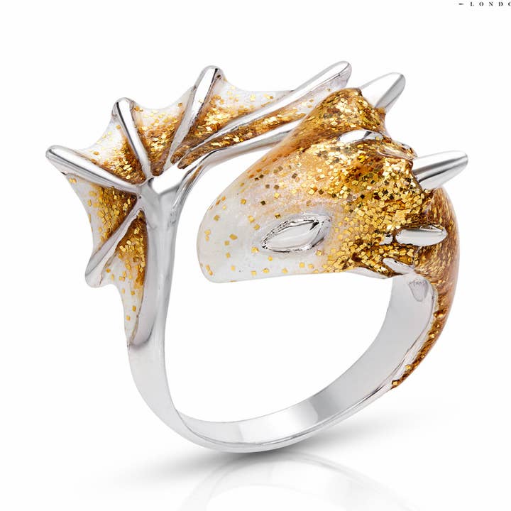 Drachenring mit Mondschein für den Großhandel von MONVATOO London