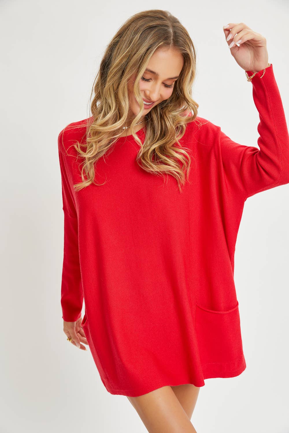 Sweet Lovely by Jen – wholesale Tunikatröja - Dam – OVERSIZE/LÖS PASSFORM TRÖJA MED RUND HALS39