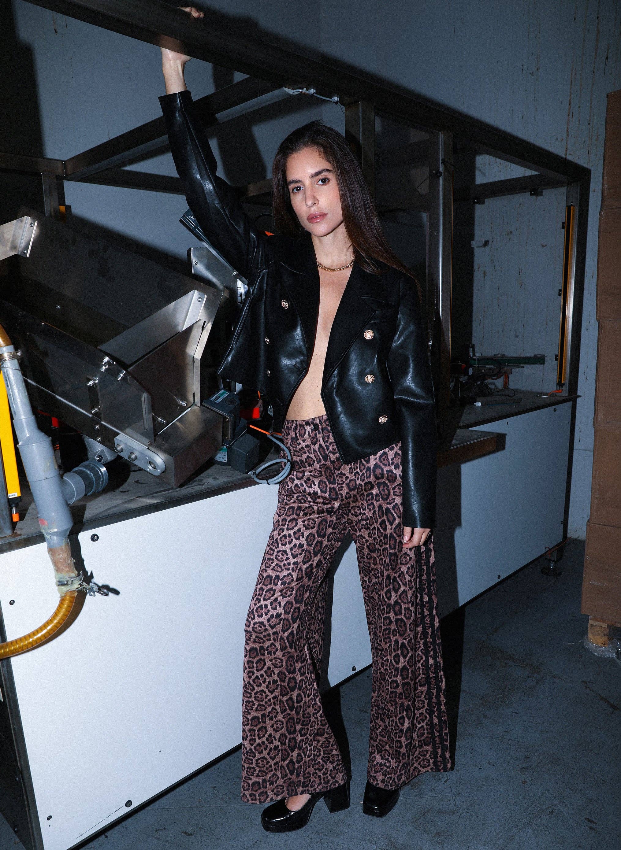 An'ge – Engroshandel Bukser - Dame – PERLEO BUKSER sort1