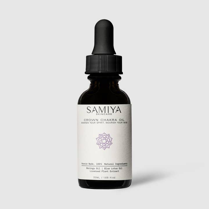 CROWN CHAKRA FACE OIL - MORINGA for wholesale by Samiya Skincare