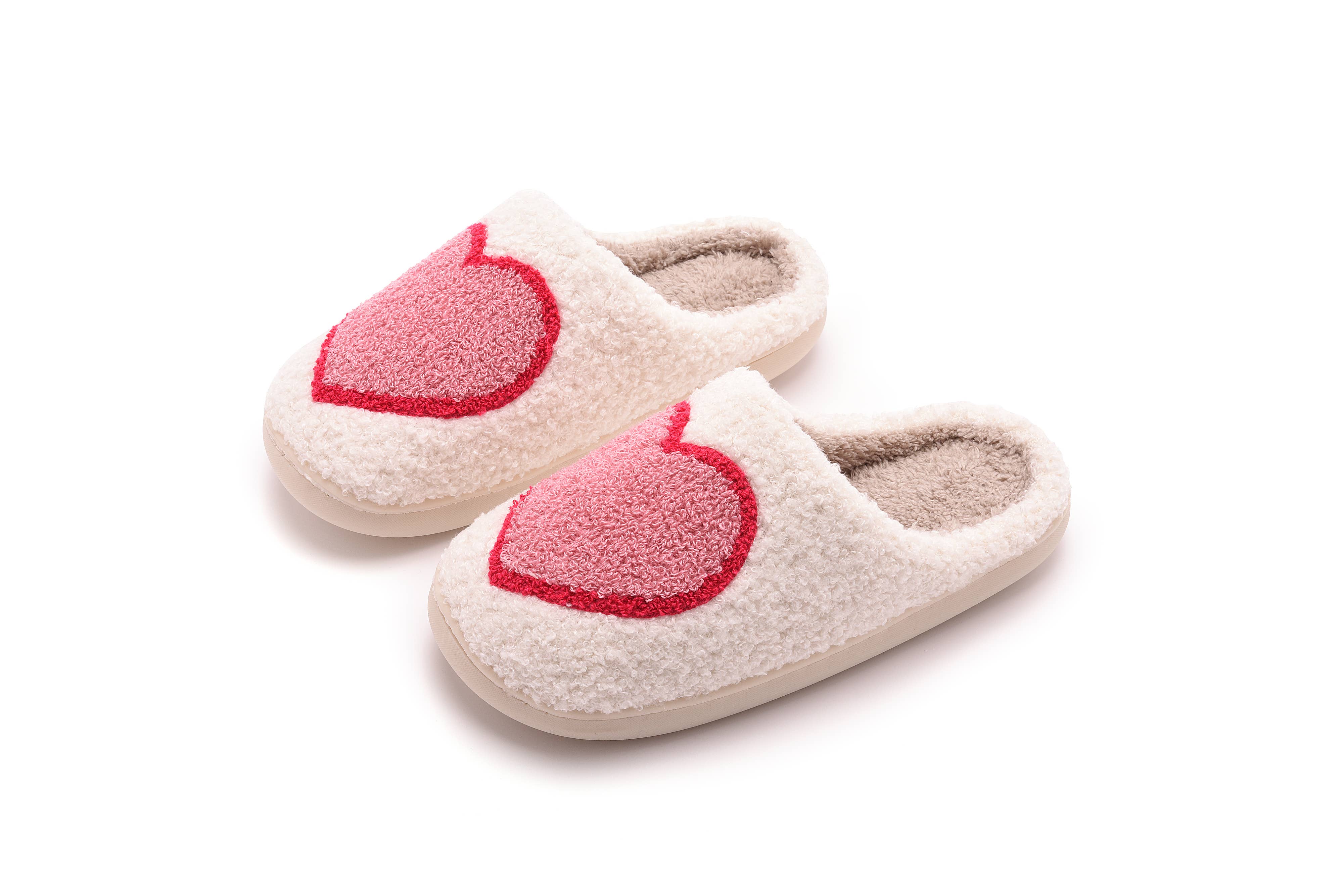 Shop Lev – wholesale Slippers – Women's – Fun Cartoon Illustrated Plush Fur Slip on House Slippers1