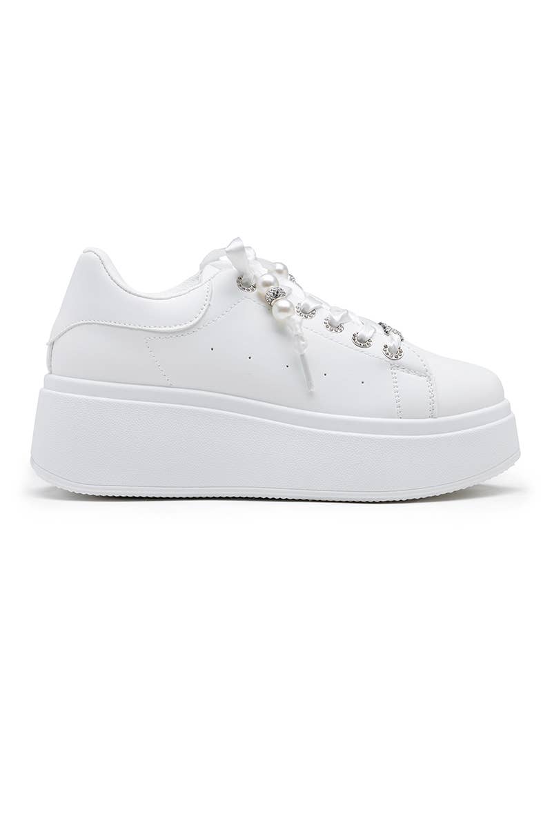 LADY GLORY – wholesale Lifestyle trainers – Women′s – Beaded platform sneakers15