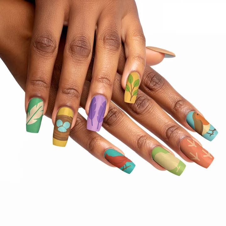 FYNE BODY - Wholesale Press-on/fake nails - Avian Allure Exotic Birds Press-On Nails87