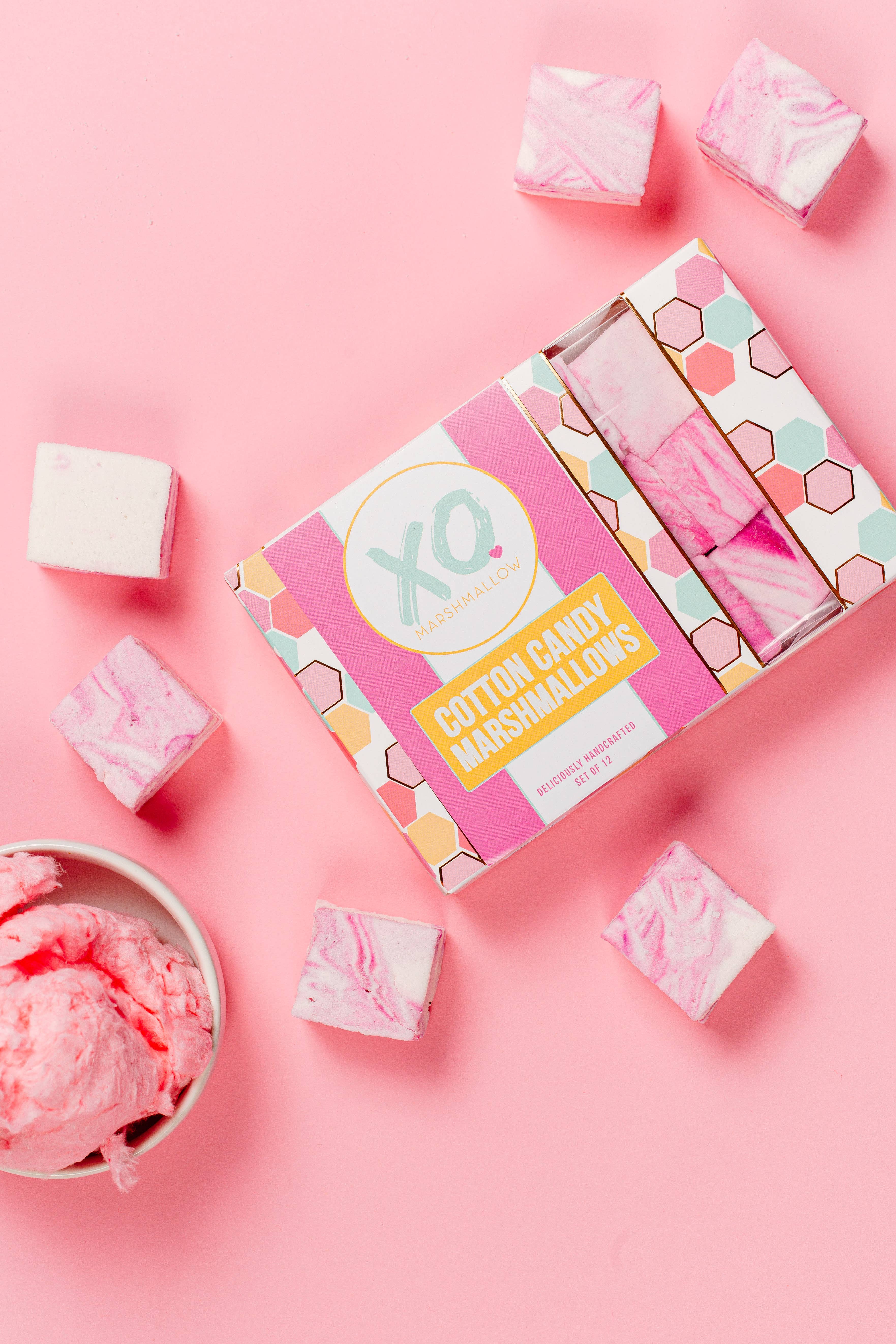 XO Marshmallow - Wholesale Marshmallow - Cotton Candy Marshmallows / Dye Free / Gluten & Dairy Free
