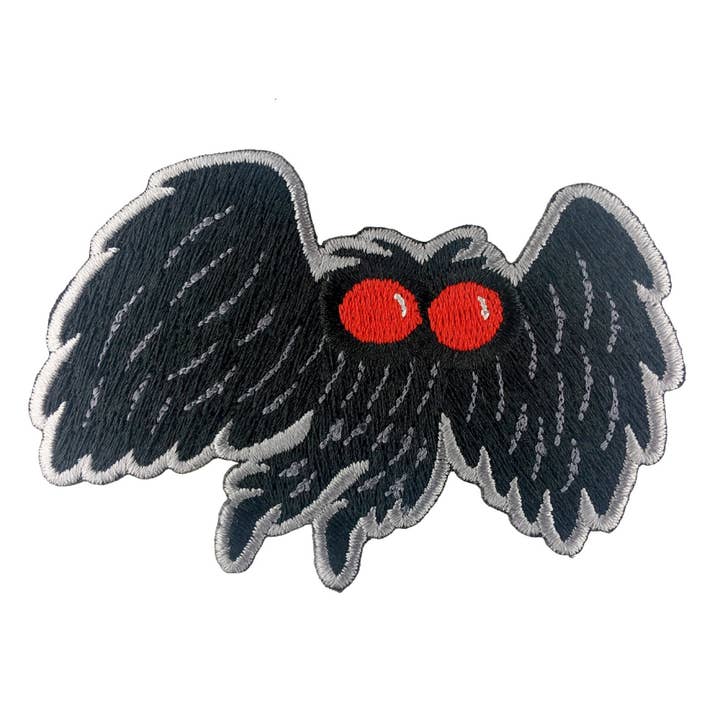 Mothman Simpatica patch criptica per la vendita all'ingrosso da parte di Monsterologist
