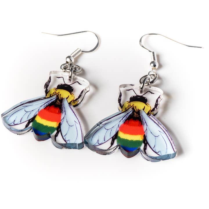 Bee Proud Ohrringe für den Großhandel von Steamy Tech