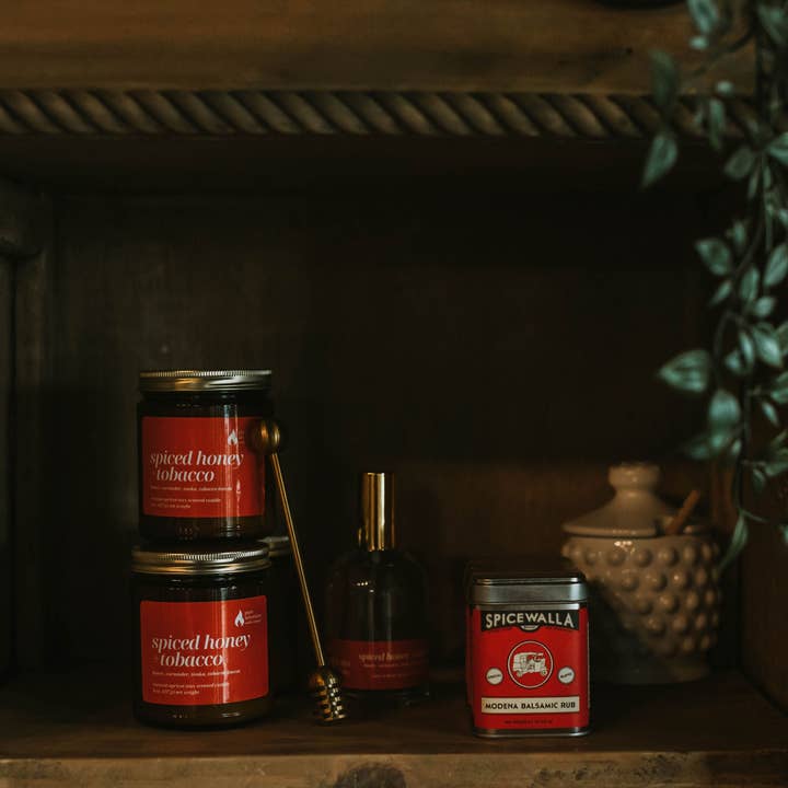 Pure Intentions Candle Company - Wholesale Jar/Filled Candle - Spiced Honey + Tobacco4