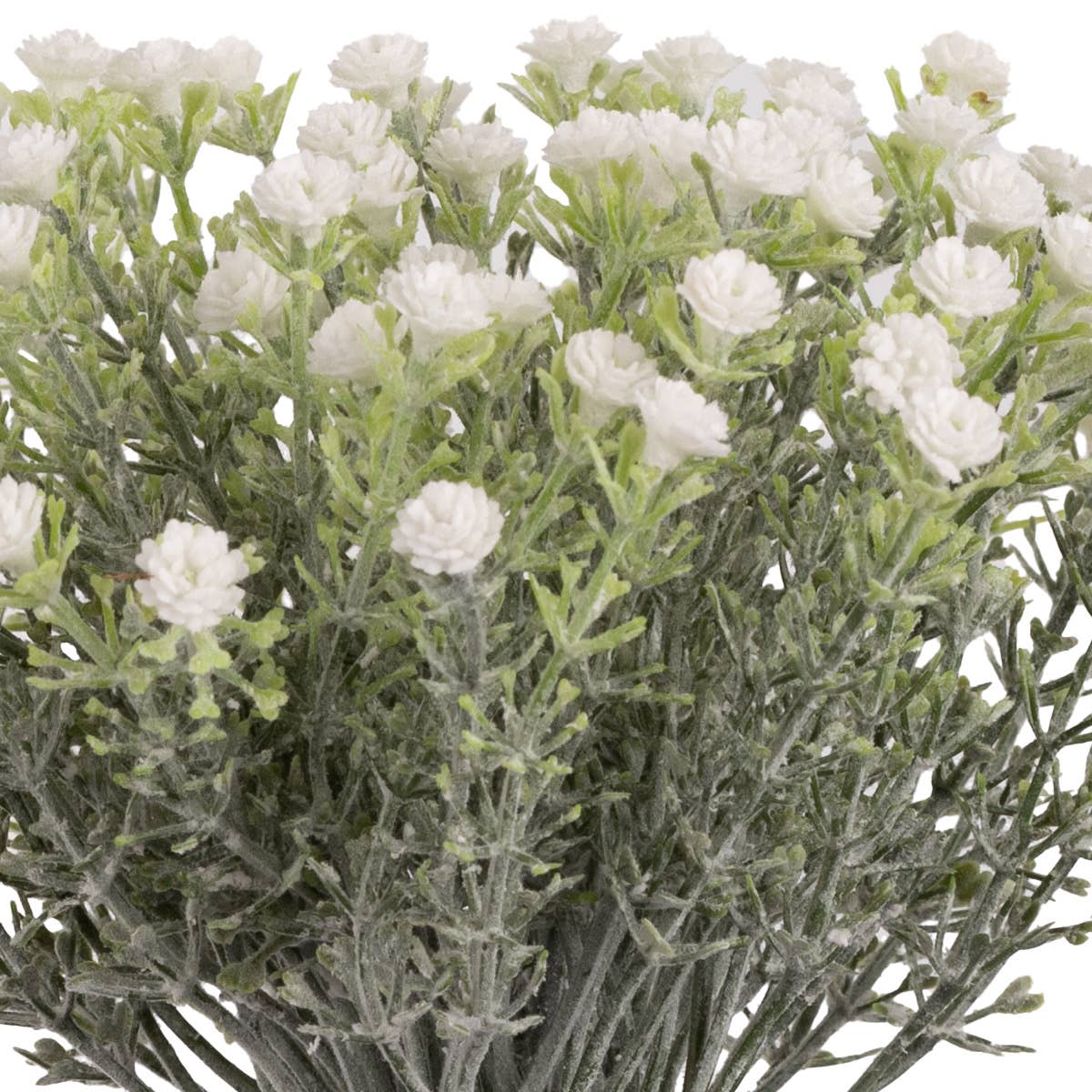 Eleganza Floral – wholesale Artificial flowers – Mini Open Gypsophilia Bunch x 6 White 33cm2