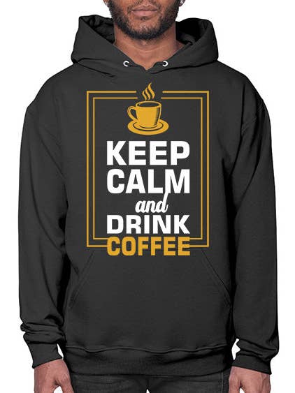 Keep coffee 1265# - coffee- Hoodie for wholesale by tshirt unlimited