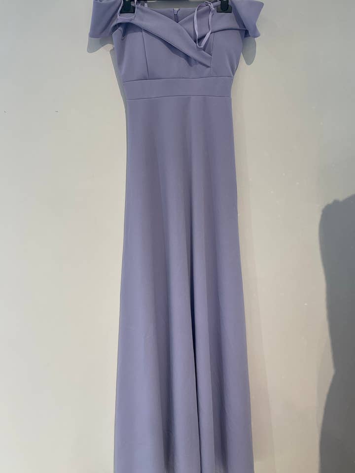 Alice'Desir - Wholesale Gown - Women's - 8892 A-line dress with boat neckline11