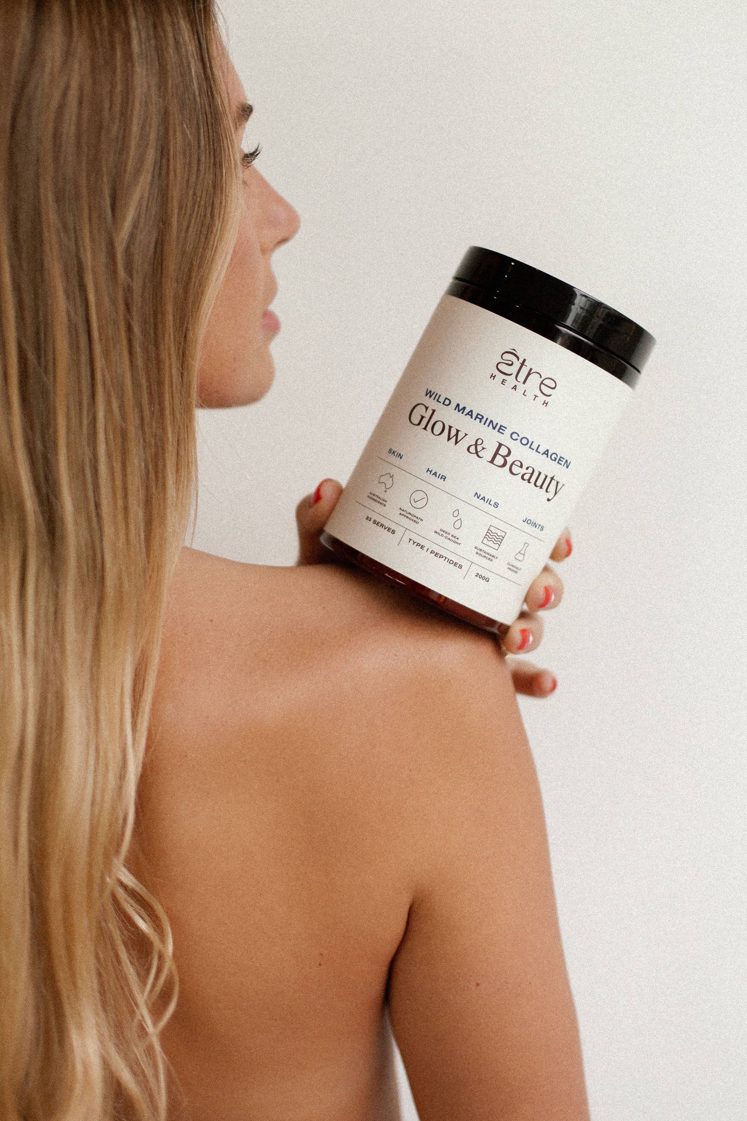 Etre Health Pty Ltd - Wholesale Oral supplement/vitamin - Glow & Beauty Marine Collagen - 200g2