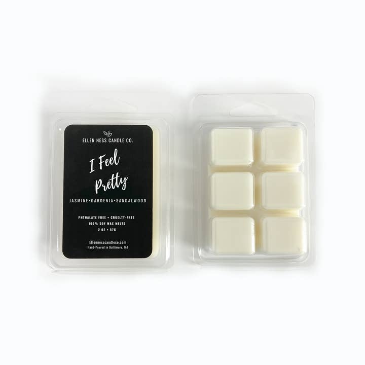 I Feel Pretty Wax Melt for wholesale by Ellen Ness Candle Co