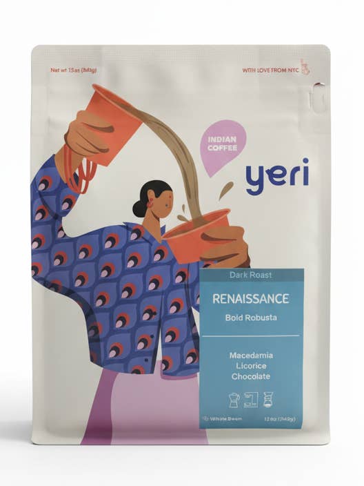 Renaissance: 100% Robusta Dark Roast -Earthy, Dark Chocolate for wholesale by Yeri Coffee