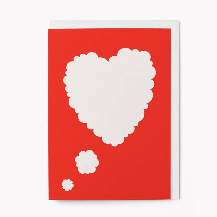 Cloud Heart - Love card for wholesale by Graphic Factory