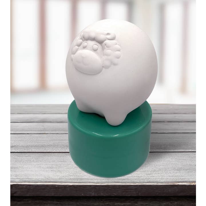 Wild Essentials - Wholesale Reed Diffuser - Sheep Diffuser - Ceramic passive, non powered desk diffuser