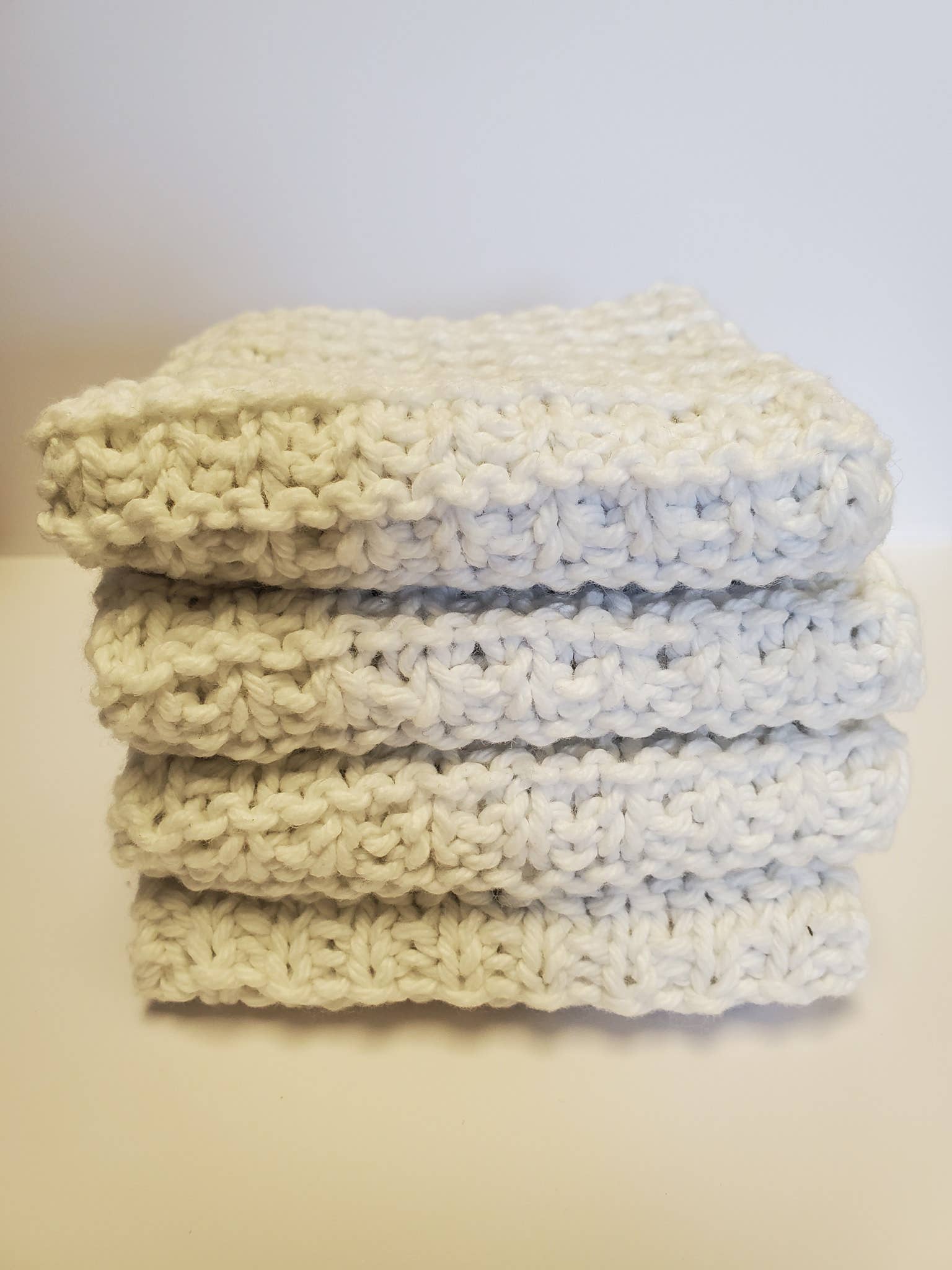 AbbySmilesDesign - Wholesale Wash Cloth - Cotton Waffle Knit Wash Cloths for Spa, handmade3