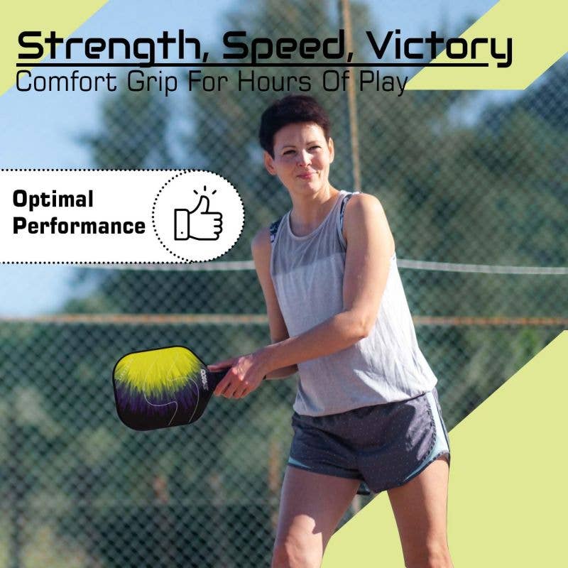 GICO Spielwaren - Wholesale Sporting Accessories - Synco Pickleball Set With Fiberglass Paddles & 2 Balls5