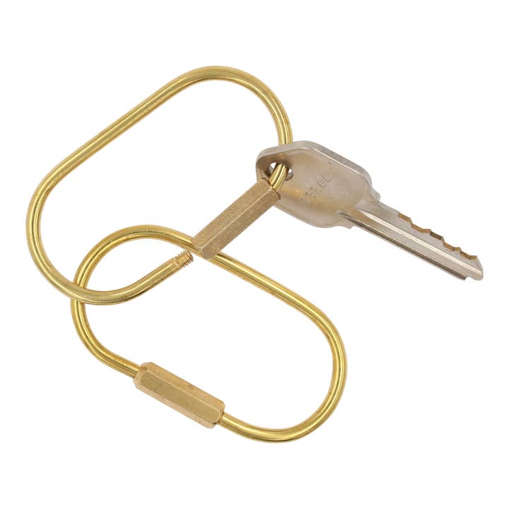 Real Sic - Wholesale Keychain - Unisex - Brass Keyring -Key Fob/Keychain With Screw Closure