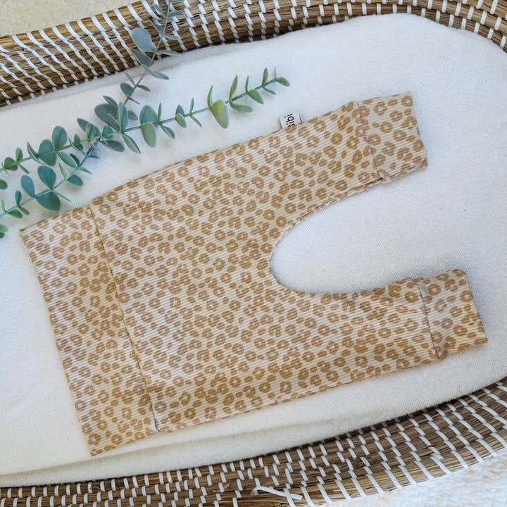 Pantaloncini-Leopardo Beige Chiaro per la vendita all'ingrosso da parte di Bibi Kidz
